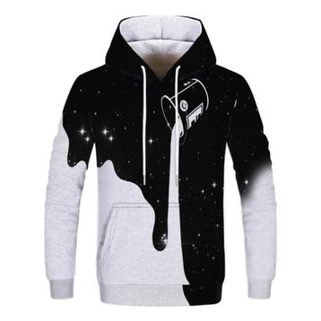 Hoodie Sweater Trui met Kap (Medium) - Paint Bucket Print