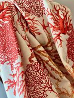 Tissu double largeur, fond marin de coraux. - Textile - 300, Antiek en Kunst