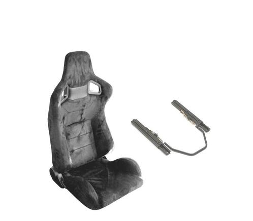 BANC SEMI BAQUET BACKET TYPE RS EN ALCANTRA NOIR + SUPPORT F, Auto-onderdelen, Interieur en Bekleding, Verzenden