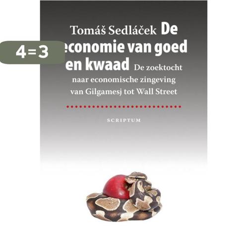 De economie van goed en kwaad 9789055940295 Tomás Sedlácek, Boeken, Economie, Management en Marketing, Gelezen, Verzenden