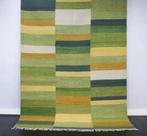 Handgeweven Turkse kelim tapijt van wol, groen, nieuw -, Huis en Inrichting, Stoffering | Tapijten en Vloerkleden, Nieuw