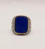 Lapis lazuli - Zilver - Ring - Lapis lazuli ring