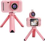 Tweedekans | Montiplay® Vlog camera Kinderen Roze - Vlog, Ophalen of Verzenden, Nieuw