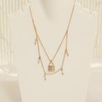 Collier - 14 carats Or rose - 0.43ct. tw. Diamant, Nieuw