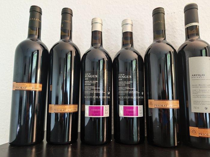 1993 , 1996 Álvaro Palacios, Finca Dofí, 1996 Les Terrasses, Verzamelen, Wijnen