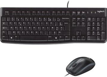 Toetsenbord  en muis- Frans Azerty Logitech MK120 -, Verzenden