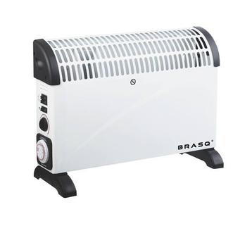 BRASQ Convector Kachel Wit - Elektrische kachel tot 2000