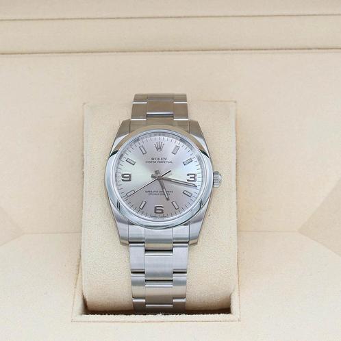 Rolex Oyster Perpetual 34 114200 uit 2000, Handtassen en Accessoires, Horloges | Dames, Verzenden