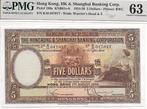 Hongkong. - Hong Kong & Shanghai Bank - 5 Dollars 1954 -, Postzegels en Munten, Munten | Nederland