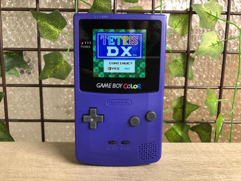 Gameboy Color IPS Purple Edition, Consoles de jeu & Jeux vidéo, Consoles de jeu | Nintendo Game Boy, Envoi