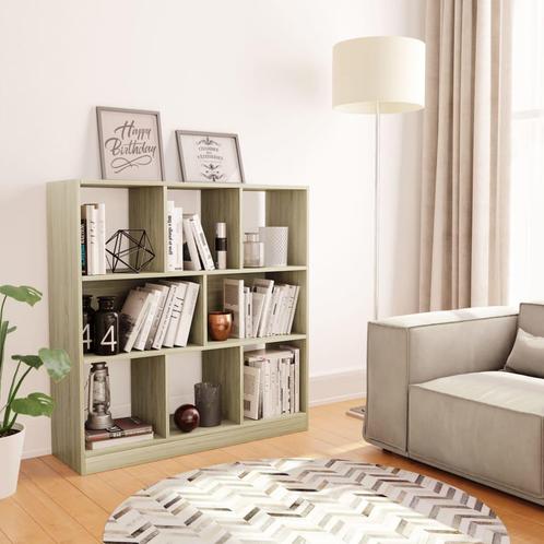 vidaXL Boekenkast 97,5x29,5x100 cm bewerkt hout sonoma, Huis en Inrichting, Kasten | Boekenkasten, Nieuw, Verzenden