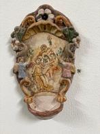 Wijwatervat - 1950-1960 - Cherubini - 32 cm, Antiek en Kunst