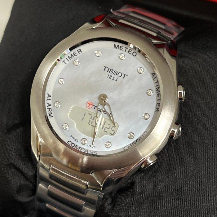 Tissot - Touch Solar Lady - T075.220.11.106.00 - Femme -, Handtassen en Accessoires, Horloges | Heren