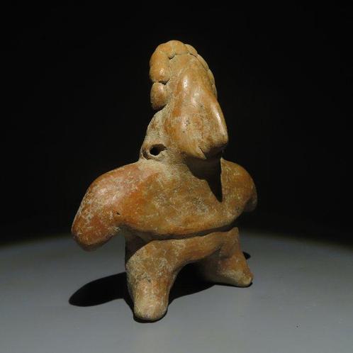 Nayarit, West-Mexico Terracotta Antropomorfe figuur. 200, Verzamelen, Mineralen en Fossielen