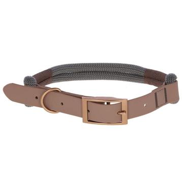 Collar monte carlo, brown/ grey, 12mm x 45 - 65 cm - kerbl, Neuf