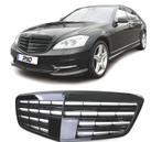 Calandre Pour Mercedes S W221 09-13 Look Amg Noir Brillant, Autos : Pièces & Accessoires, Verzenden