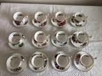 Royal Albert - Koffieservies voor 12 - Flower of the months, Antiek en Kunst