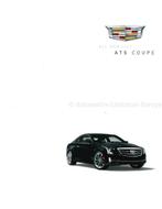 2015 CADILLAC ATS BROCHURE ENGELS, Ophalen of Verzenden, Nieuw