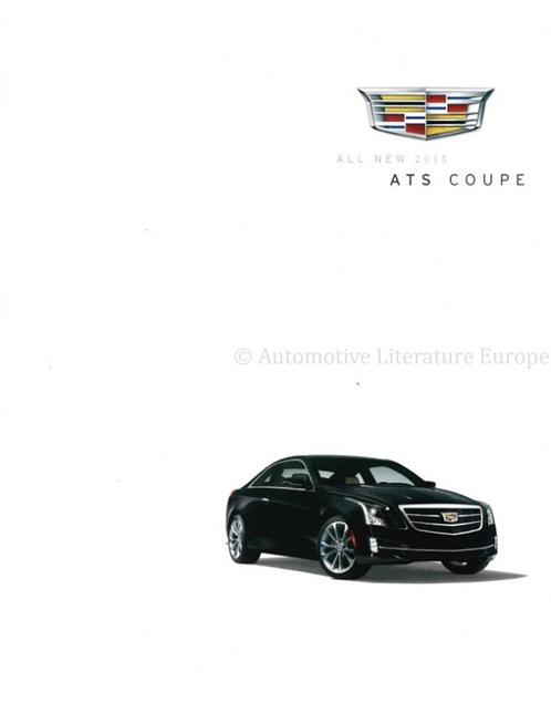 2015 CADILLAC ATS BROCHURE ENGELS, Boeken, Auto's | Folders en Tijdschriften, Ophalen of Verzenden