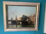 Hollandse School (XX) - Gezicht op Amsterdam