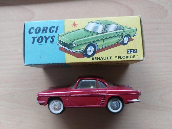 Corgi 1:43 - Modelauto - Corgi Toys 222 Renault Floride,, Hobby en Vrije tijd, Modelauto's | 1:5 tot 1:12