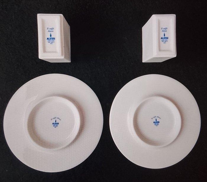 Alessi - Wiel Arets - Tasse à café (4) - bone china -, Antiek en Kunst, Antiek | Meubels | Stoelen en Sofa's