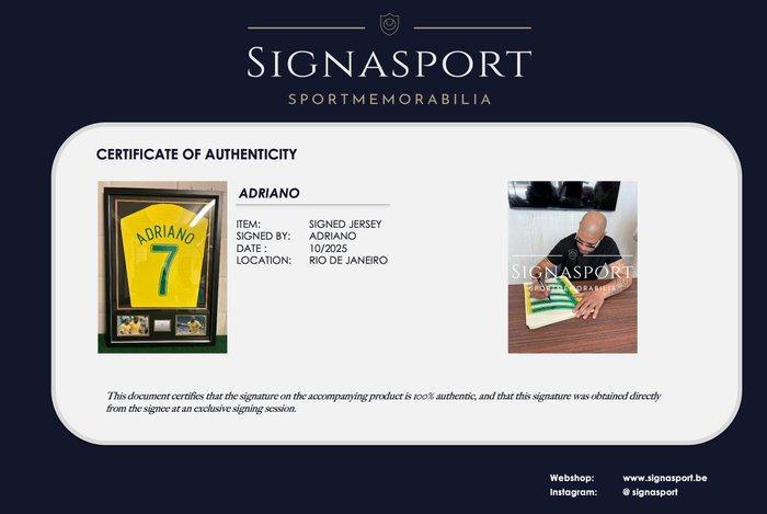 Brasil - Wereldkampioenschap Voetbal - Adriano -, Verzamelen, Overige Verzamelen