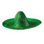 Groene Sombrero 48cm, Hobby en Vrije tijd, Feestartikelen, Verzenden, Nieuw