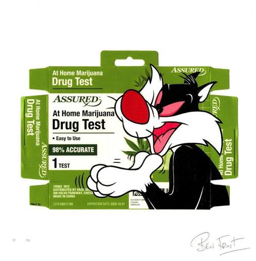 Ben Frost (1975) - Drug Test, Meeowie Wowie, Antiek en Kunst, Kunst | Schilderijen | Modern