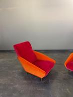 Cassina - Gio Ponti - Fauteuil (2) - Distex - Fluweel, Hout,