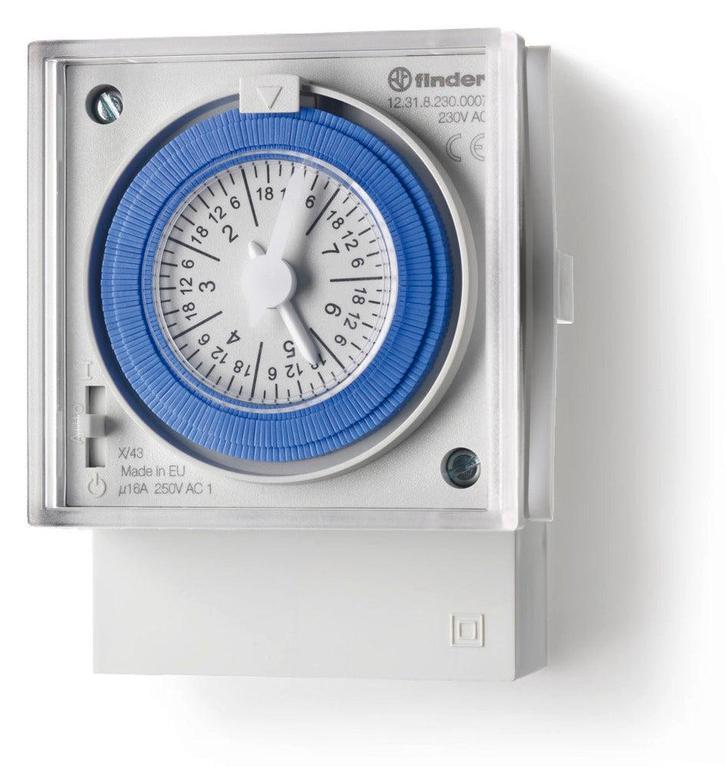 Finder 72Mm Minuteur Hebdomadaire Interrupteur 16A 230Vac -, Bricolage & Construction, Électricité & Câbles, Envoi