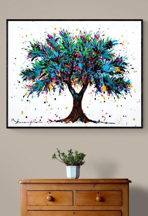 Kspersee - Spring tree, Antiek en Kunst, Kunst | Schilderijen | Modern