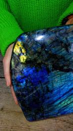 3,9 kg - or + bleu + turquoise couleurs Labradorite, - Forme