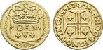 Goud 400 Reis 1734 Portugal John V 1706-1750, Timbres & Monnaies, Verzenden