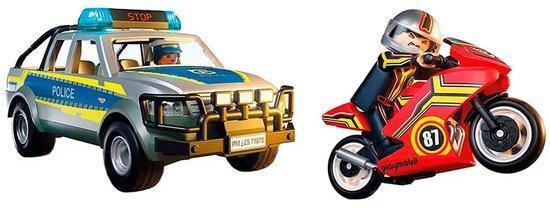 Verpakking beschadigd PLAYMOBIL Action Heroes - Achtervol..., Kinderen en Baby's, Speelgoed | Duplo en Lego, Nieuw, Verzenden