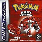 Pokemon Ruby Version - Gameboy Advance (Losse Cassette), Games en Spelcomputers, Games | Nintendo Game Boy, Ophalen of Verzenden