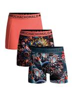 Muchachomalo Boxershorts 3-Pack Nostalgic maat M Heren, Verzenden, Roze, Muchachomalo, Boxer