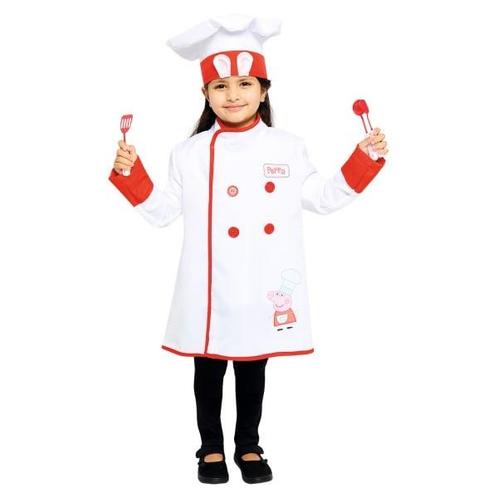 Kind Kostuum Peppa Chef Set, Kinderen en Baby's, Carnavalskleding en Verkleedspullen, Nieuw, Verzenden