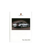 2005 PORSCHE 911 GT2 HARDCOVER BROCHURE ENGELS, Boeken, Nieuw