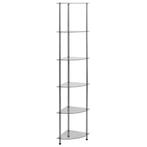 vidaXL Kastje 6-laags 30x30x160 cm gehard glas transparant, Huis en Inrichting, Kasten | Boekenkasten, Verzenden, Nieuw