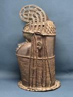 Superbe tête du roi Oba - Royaume ifé - Nigeria, Antiek en Kunst