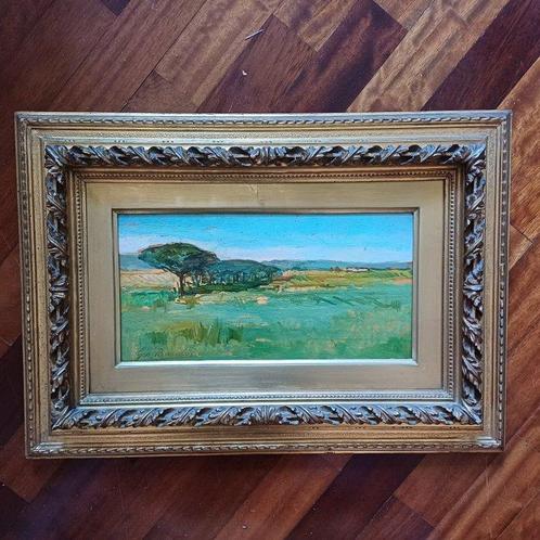 Giovanni Bartolena (1866–1942) - Paesaggio in Maremma, Antiek en Kunst, Kunst | Schilderijen | Klassiek