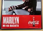 Coca-Cola, Marilyn Monroe - Reclamebord - Metaal