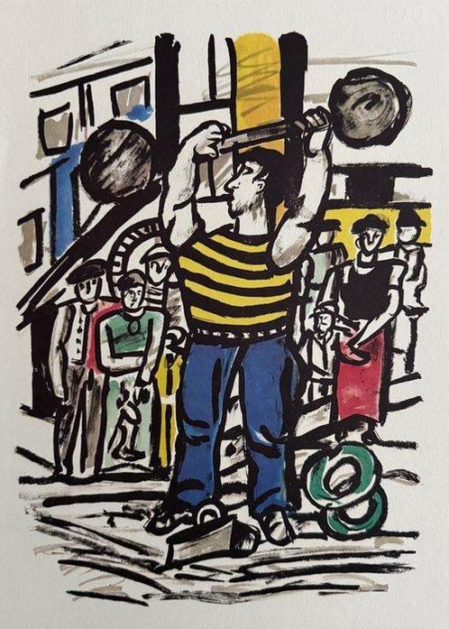 Fernand Léger (1881-1955) - Homme à la barre, Antiek en Kunst, Antiek | Overige Antiek