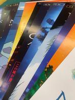 Hayao Miyazaki (after) - x12 affiches originales Studio, Antiek en Kunst