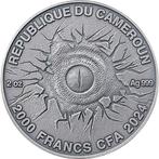 Cameroun. 2000 Francs 2024 Tyrannosaurus Rex Special Edition