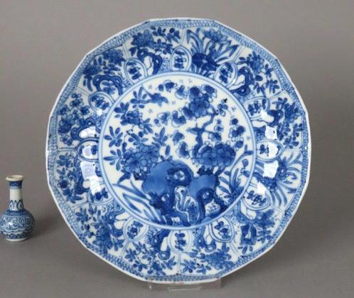 Kangxi (1662-1722) - Schotel - Birds in Landscape - Hunting, Antiek en Kunst, Antiek | Overige Antiek