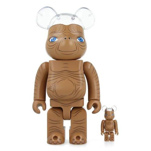 E.T. - 400% & 100% Bearbrick Set - E.T., Antiek en Kunst, Kunst | Schilderijen | Modern