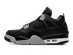 Air Jordan 4 Retro Black Canvas - Maat 43 EU, Kleding | Heren, Ophalen of Verzenden, Nieuw