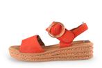 Gabor Sandalen in maat 43 Rood | 5% extra korting, Kleding | Dames, Schoenen, Verzenden, Gabor, Sandalen of Muiltjes, Zo goed als nieuw